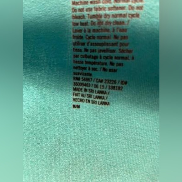 Victoria Secret (VSX) Knockout Jacket Med Black Aqua - Picture 4 of 4